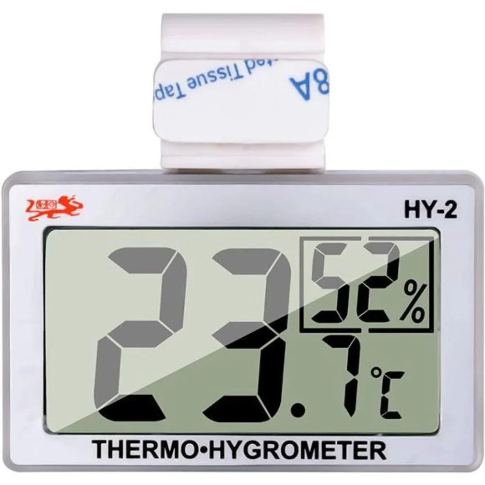 Reptile Thermometer Humidity and Temperature Sensor Gauges Digital Thermometer